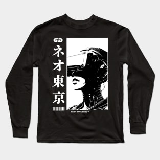 Cyberpunk Anime Manga Long Sleeve T-Shirt